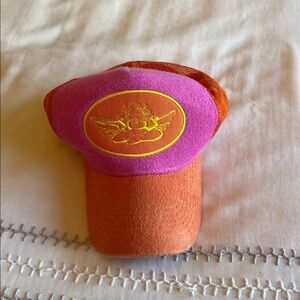 Boys Lie Pink and Orange Trucker Hat